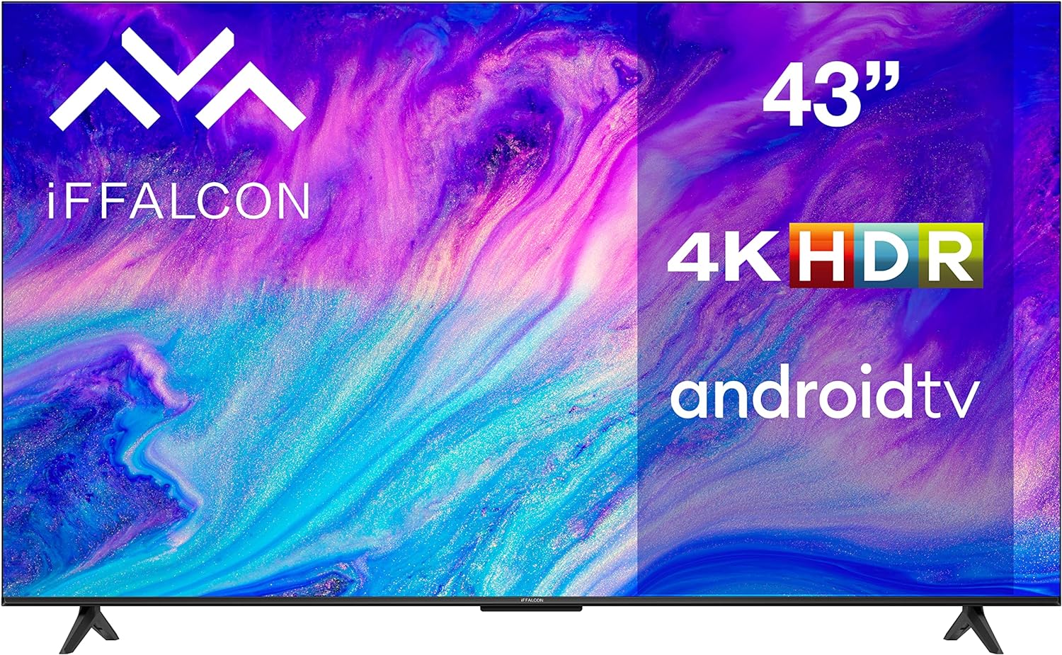 iFFALCON iFF43U62K TV 43 Inch 4K Smart UHD HDR Android TV (4K Ultra HD, Dolby Vision, Google TV, Google Assistant)