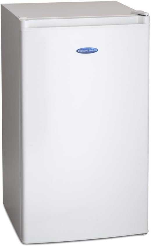 IceKing RK113WE 48cm Under Counter Freestanding Fridge (White with Icebox)